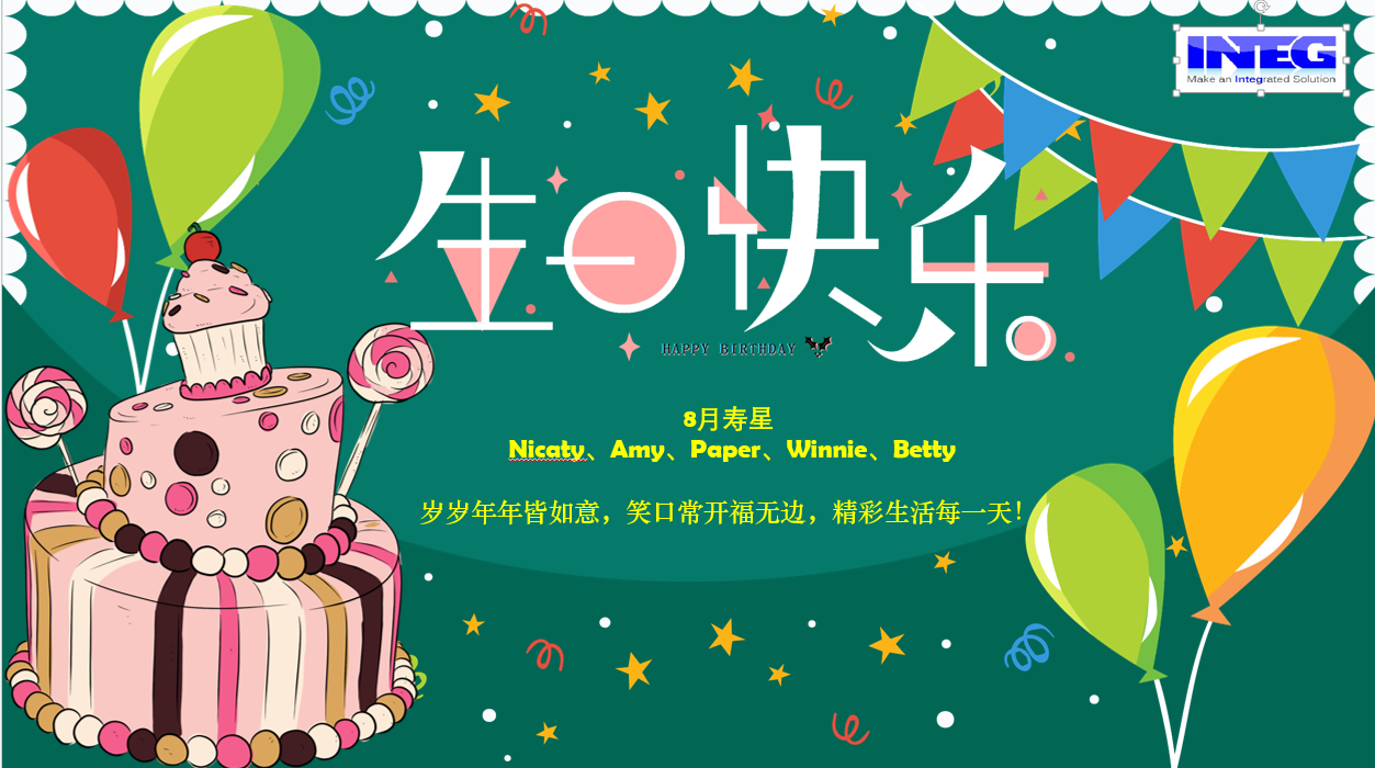 8月员工生日会 -- 夏日“淇”遇